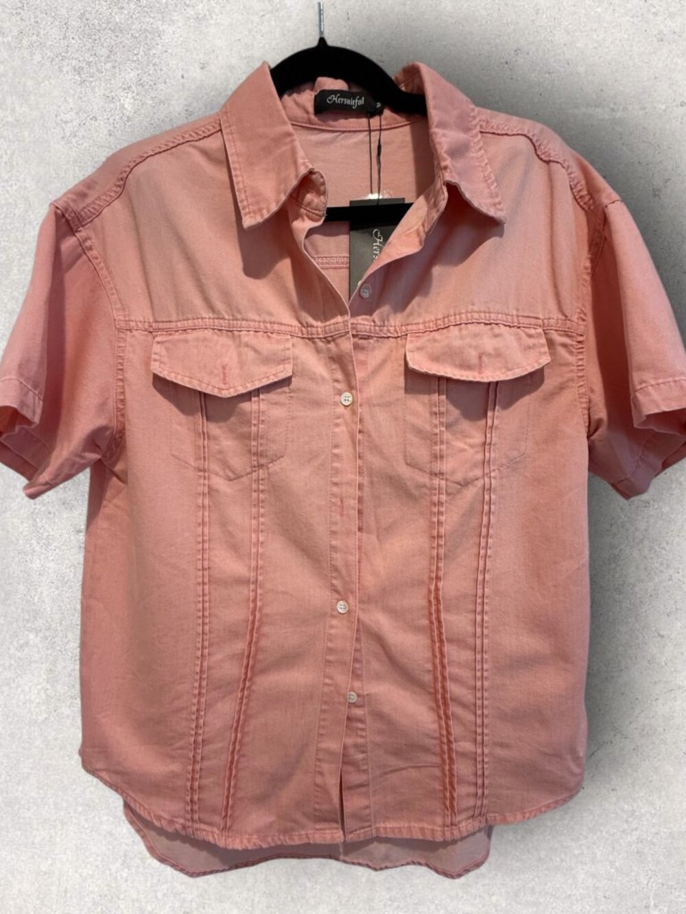Button down Demin Top